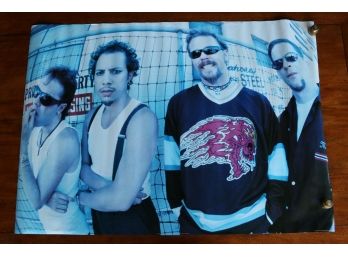 1999 Metallica Poster