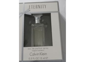 Calvin Klein  Eternity  Eau De Perfume O.5 Fl Oz 15 Ml