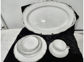 Empress China 1816  Set Of Dishes Service For 12