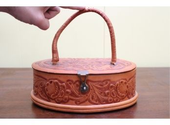 Vintage La Popular Brown Handbag