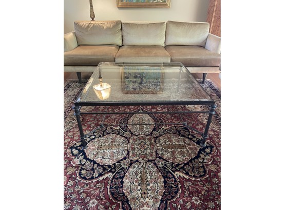 Wrought Glass Coffee Table