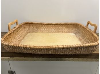 Basket Tray With Handles