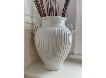 Ivory Dual Shoulder Vase