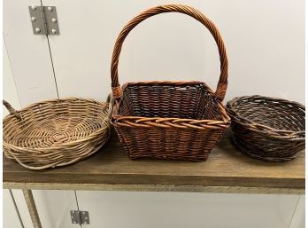 Trio Of Baskets