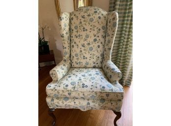 Pair Of Wing Back Arm Chairs