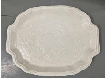 Porcelain Turkey Serving Tray