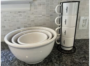 Coffee Mug And Bowl Set