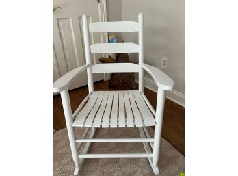 White Rocker - Perfect Size For An Adult Or A Child