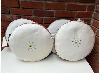 Set Of New Round Pillows