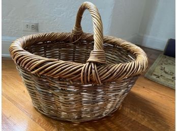 Large Basket With Handle