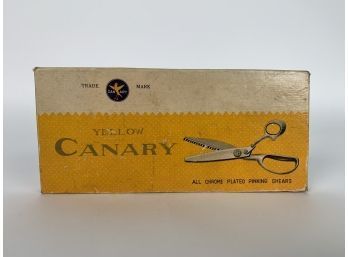 Yellow Canary Pinking Shears