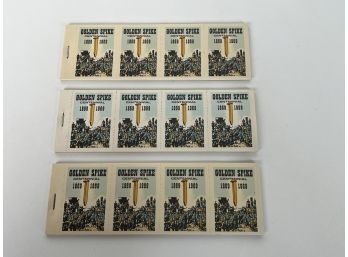 Golden Spike Centennial Stamp Booklet