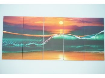 Print  On Canvas 'sunset' Wall Art