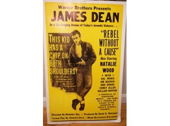 ' Rebel Without A Cause' James Dean Repro Poster