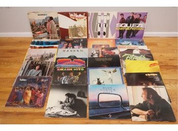 Collection Of Vintage Records Including  Woodstock-16