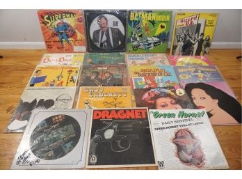 Group Of Vintage Records Including Superman-51