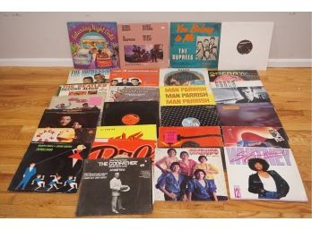 Group Of Vintage Records Including Saturday Night Gold-15