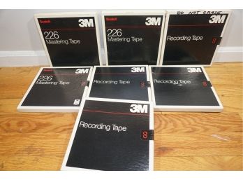 Group Of Vintage Recording Tapes