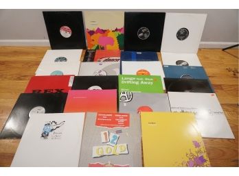 Group Of Vintage Vinyl Records Including Live Element Be Free-80