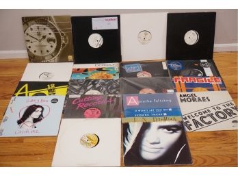 Group Of Vintage Records Including Angle Moraes I Like It-29