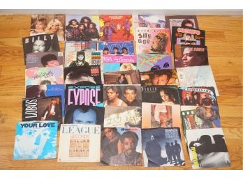Group Of Vintage 45 RPM Records Including The Cover Girls-43