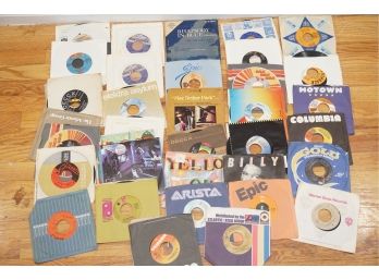 Group Of Vintage 45 RPM Vinyl Records Including David Soul-68
