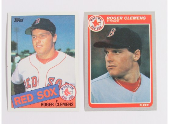 Roger Clemens Rookie Baseball Card Lot #57589