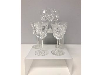 Waterford Crystal LISMORE 7 Sherry Aperitif Cordial Glasses