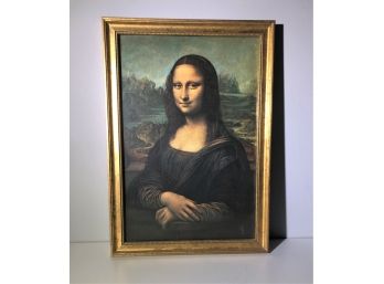 Framed Print Of Mona Lisa