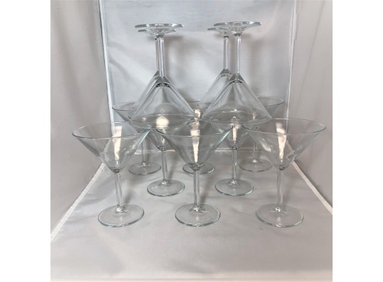 Set Of 12 Martini Glasses