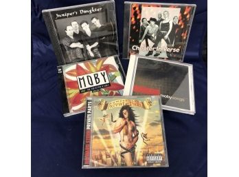 Bundle Of 5 Assorted Music CD's
