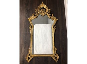 Vintage Ornate Gilded Florentine Mirror, Made In Italy