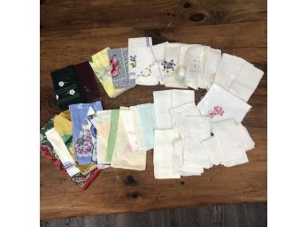 Vintage Assorted Handkerchief Bundle