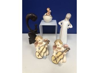 Assorted Figurine Bundle - Lladro, Goebel Hummel And More