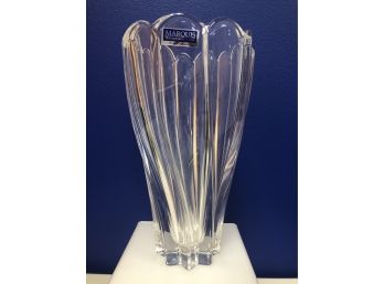 Brand New Marquis By Waterford Crystal 9' Stem Vase Germany