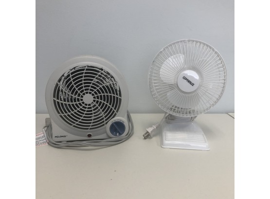 One Fan And One Fan/heater