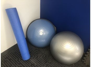 Fitness Bundle! Roller, Bosu, Ball