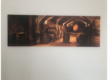Wide/long Canvas Print Of Buena Vista Winery
