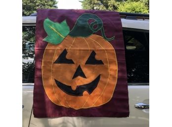 Outdoor Halloween Pumpkin Decorative Flag
