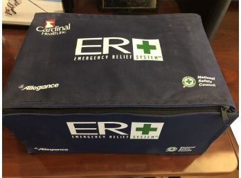Amazing 'ER System' Emergency Kit By Cardinal Health Portable