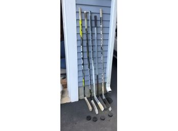 Hockey Bundle - Sticks & Pucks