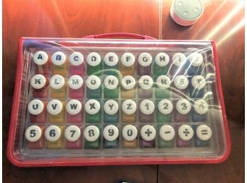 Crafter's Portable Punch Set - Numbers Letter Symbols