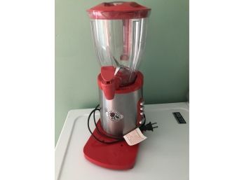 Margarita Maker Blender Dispenser Red & Stainless