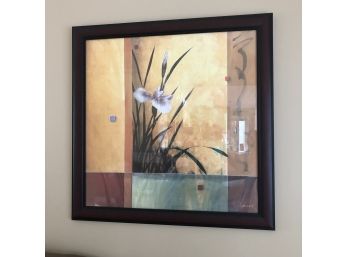 Beautiful Framed Abstract 'Sanctuary' By Don Li-leger