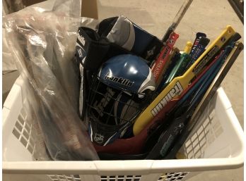 Mini Hockey Bundle - Sticks Pads Helmet