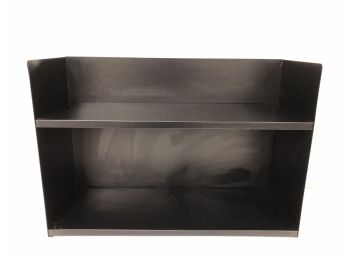 Small Black Metal Shelf