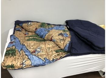 Awesome Flannel Lined Sleeping Bag