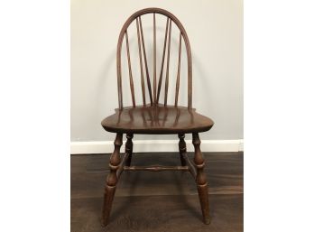 Nichols & Stone Wood Bowback Windsor Chair Side Dining Chair