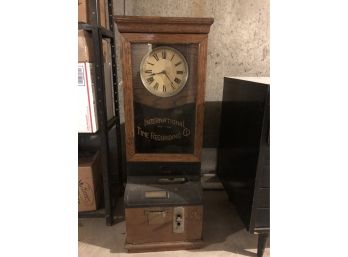 Vintage International Time Recording Co / Timeclock