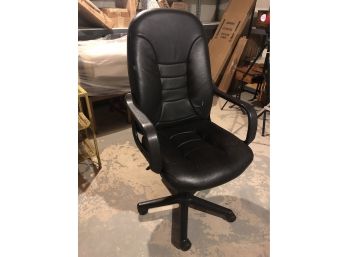 Comfortable High Back Black Desk Chair